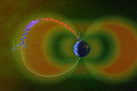 EPSS researchers discover source of super-fast ‘electron rain’