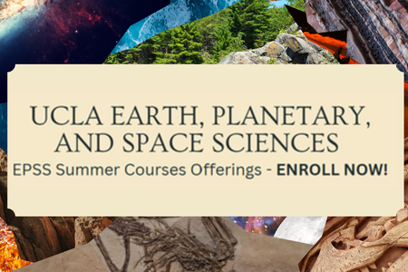 Earth, Planetary, and Space Science Summer Session Classes are now released!